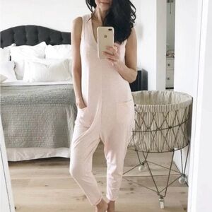 Smash + Tess Soft Pink Jumpsuit